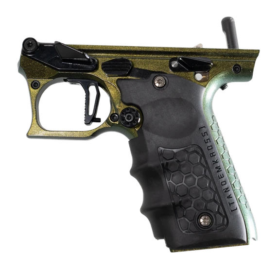 TandemKross Tandemized Cthulhu Ruger MK IV & 22/45, .22 LR, Forward Thumb Ledge, Green/Black 