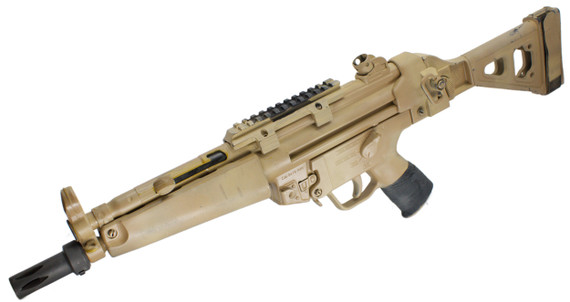 Pre-Owned Century Arms MKE AP5, 9MM, 8.90" Barrel, 30 RDs, 2 Mags, Original Case, Flat Dark Earth 