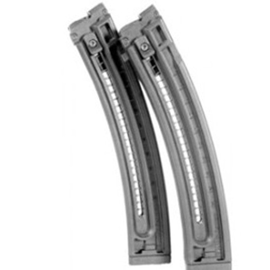 Blue Line GSG-16 22rd Twin Pack, .22 LR, 22 Rds, Magazine, Black 