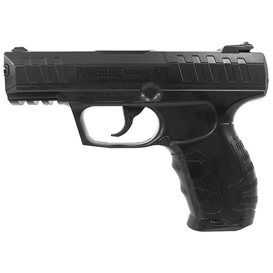 Daisy Powerline 426, .177 Cal, 6.76" Barrel, 15 Rds, Fixed front and rear Sights, Black 