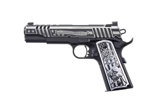 Auto Ordnance United We Stand 1911, .45 ACP, 5.00" Barrel, 8 Rds, Black 