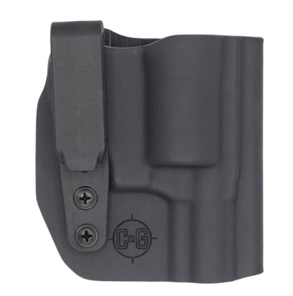 C&G Holsters S&W 442/642/340 J-Frame, Inside the Waistband Right Hand Covert Kydex Holster, Black 