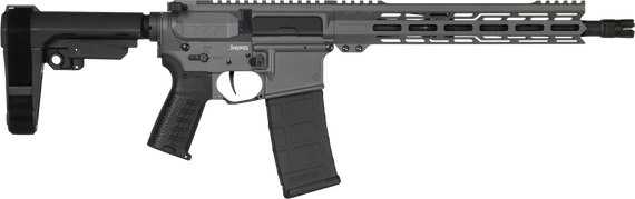 CMMG Banshee MK4, 300 Blackout, 12.50" Barrel, 30+1 Rds, Tungsten Cerakote - 810148623661 