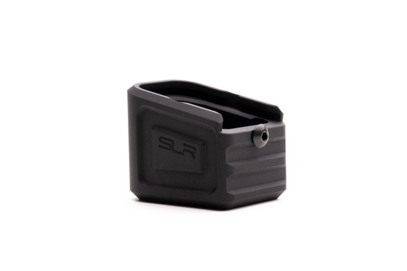 SLR Rifleworks G19 Mag Extension, 9mm, 5 Rds, +5 Rds, Glock 19 Gen 3-6 Compatible, Black 