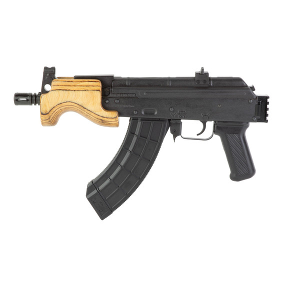 Century Arms Micro Draco, 7.62X39, 6.25" Threaded Barrel, 30 Rds, Black 
