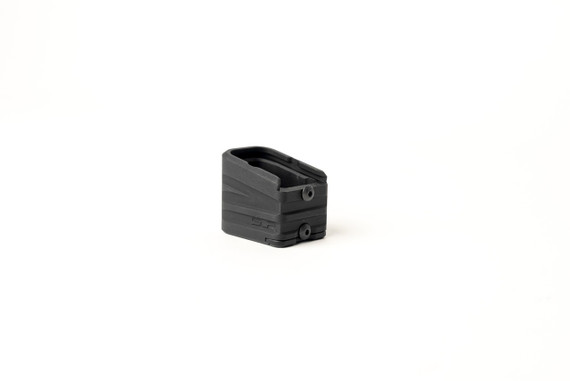 SLR Rifleworks Glock 19 Magazine Extension, Adds 5 Rds, Removable Floor Plate, Black 