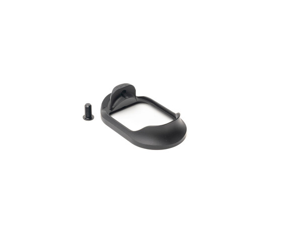 SLR Rifleworks Gen 6 G45/17 Medium Backstrap Magwell, 9mm, 7075 Billet Aluminum, Black 
