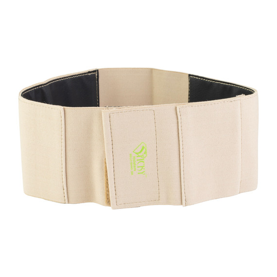 Sticky Holsters Belly Band, Small Concealed Carry Belly Band, Industrial-Strength Plush Elastic, Tan 