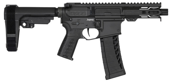 CMMG BANSHEE MK4, .22 LR, 4.5" Barrel, 25 Rds, Armor Black 