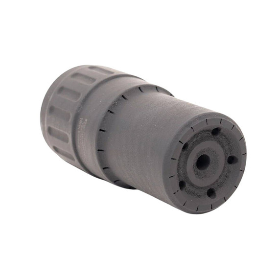 Stealth Additive Works Tisha, 5.56 NATO, 4.1" Suppressor, Inconel 718, Black 