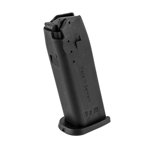 Heckler & Koch USP9, Magazine, 15 Rds, Black Polymer 