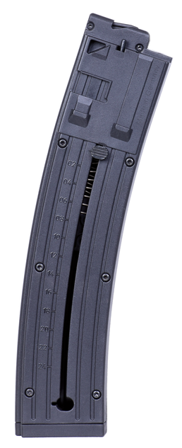 Mauser Rimfire STG-44 Magazine, 25 Rds, Black Polymer 