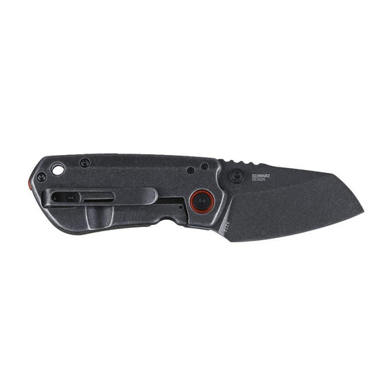 CRKT Overland Compact, Green w/Orange Accents, Folding Knife 