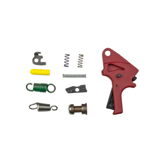 Apex Tactical Specialties M2.0 Poly Flat Forward Trigger Kit, Red 