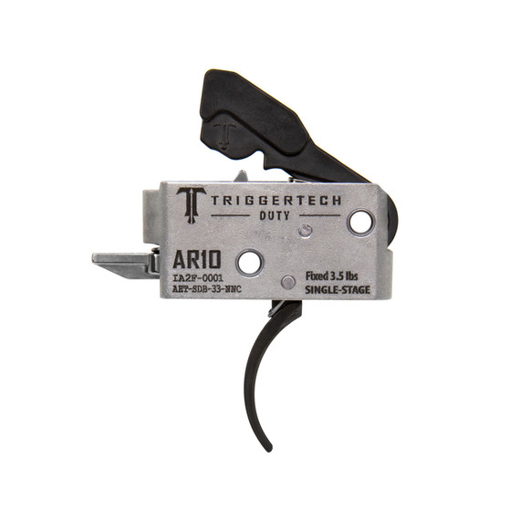 TriggerTech AR10 Duty Curve, Single Stage, 3.5LB Pull, Anodized Finish 