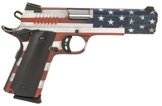 Legacy Sports International Citadel 45acp 1911 A1 FSP USA, 45 ACP, 5.00" Barrel, 8+1 Rds, American Flag Cerakote 