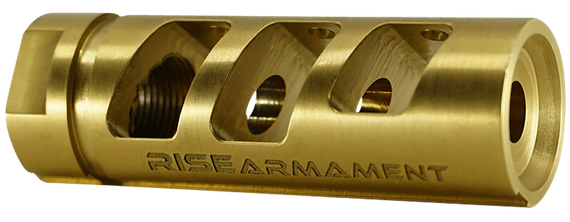 RISE Armament RA-701, Compensator, Gold Finish 