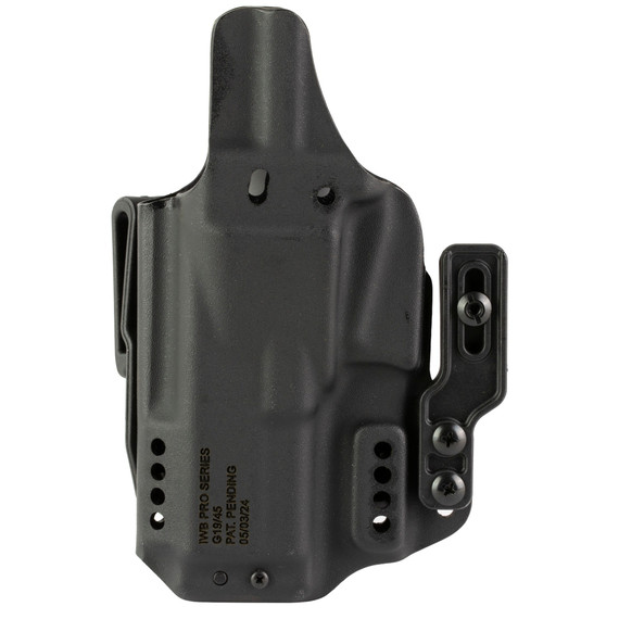 Mission First Tactical Pro Holster, Ambidextrous, Black 
