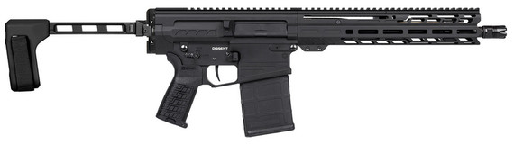 CMMG DISSENT MK3, .308 WIN, 12.5" Barrel, 20 Rds, Armor Black - 810148629731 