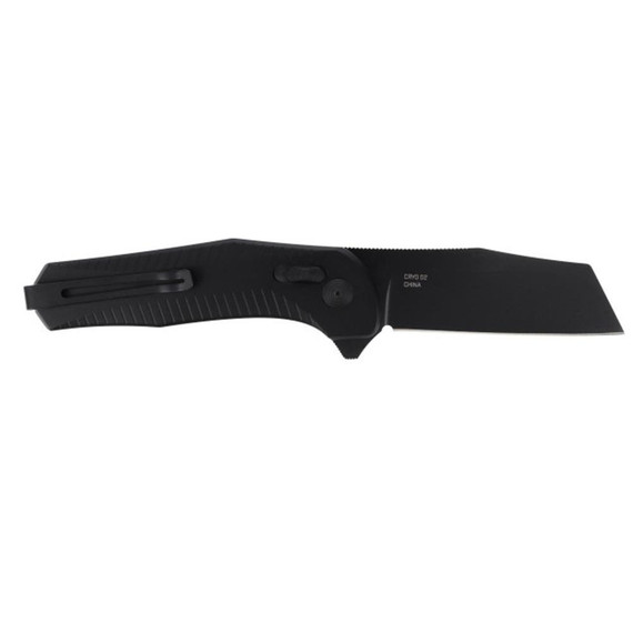 SOG Knives & Tools Diverge XR, 3" Sheepsfoot Blade, Black, PVD Finish 