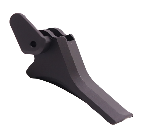 True Precision P365 Flat Trigger, Drop-In Design, Black DLC Finish 