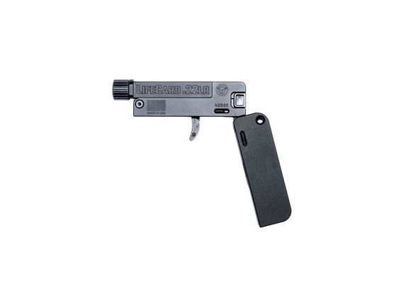Trailblazer Firearms LifeCard, .22LR, 2.50" Threaded Barrel, Black 