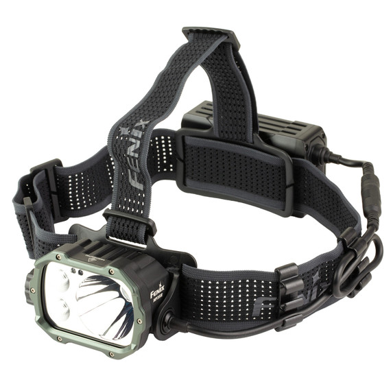 Fenix HP35R, 4000 Lumen Rechargeable Professional Headlamp, Black 