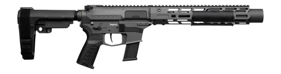 CMMG Banshee MkG, 45 ACP, 6.50" Threaded Barrel, 13 Rds, M-LOK Handguard, Tungsten Cerakote 