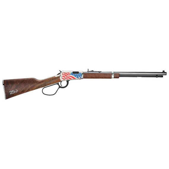 Henry H1 America's 250th Anniversary Tribute Edition, 22 LR, 20.00" Barrel, 16 Rds, Nickel w/ Full Color American Flag Cerakote 