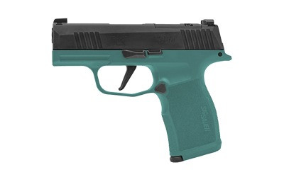 Sig Sauer P365X Bama Breeze, 9MM, 3.10" Barrel, 12 Rds, Optic Ready, Teal/Black 
