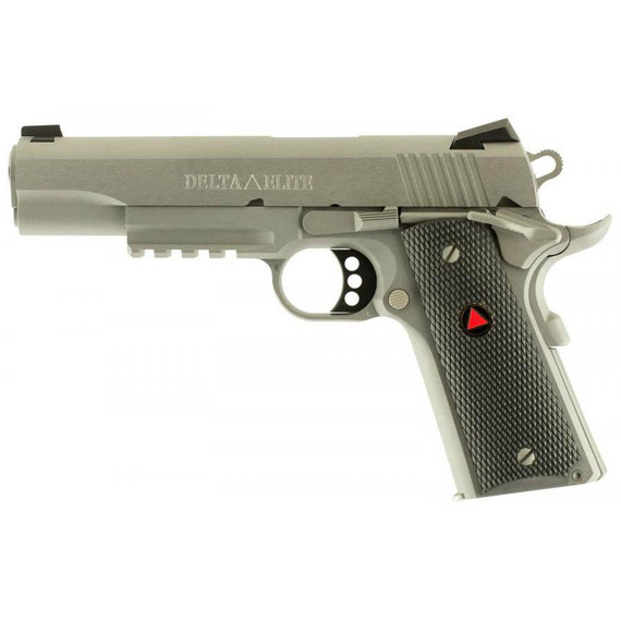Colt Delta Elite Rail, 10MM, 5.00" Barrel, 8 Rds, Stainless - 982891113888 