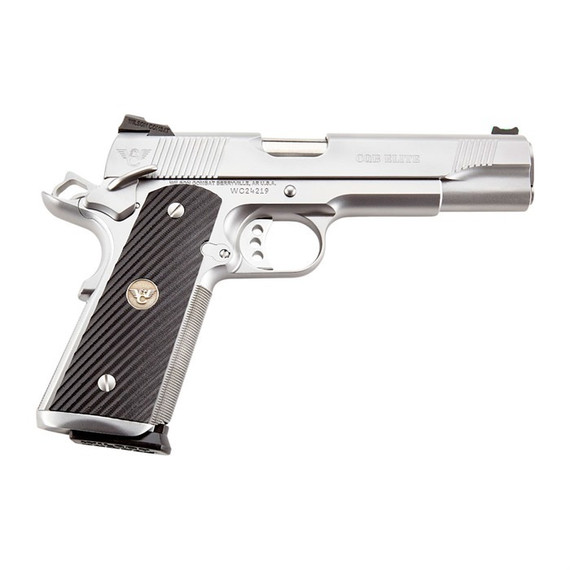 Wilson Combat CQB Elite, 9MM Luger, 5.00" Barrel, 10 Rds, Stainless Steel 