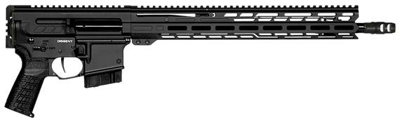 CMMG Dissent MK4, 22 ARC, 16.10" Barrel, 10+1 Rds, Black Armor Cerakote - 810148627256 