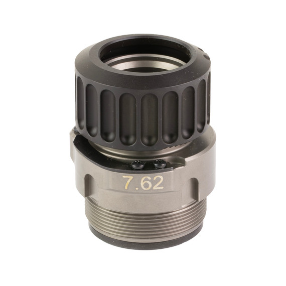 B&T SF Titanium HUB Adapter, 762 NATO, Gray - 840225718768 