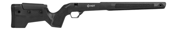 MDT 116132CCF, Carbon Fiber Hunting Chassis Kit for Tikka T3/T3x Long Action, Right Hand, Black Carbon Fiber 