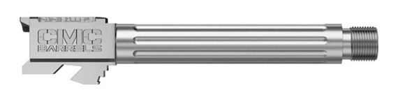 CMC Triggers Glock 17 Match Precision Fluted Threaded Barrel, Stainless 