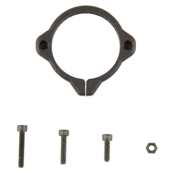 One Hundred Concepts ShockCollar, Medium LightCap Fit, Matte Black 