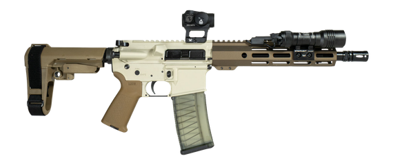 Shark Coast Tactical SCC90487NAP-8P Nappstir Bundle w/ Vortex Red Dot, 300 BLACKOUT, 8.00" Threaded Barrel, 30 Rds 