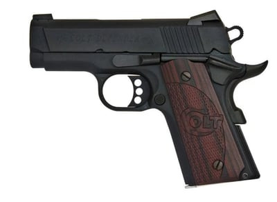 Colt CLT DEFENDER, 9MM, 3.00" Barrel, 8 Rds, Blue G10 Black Cherry - 151550026413 