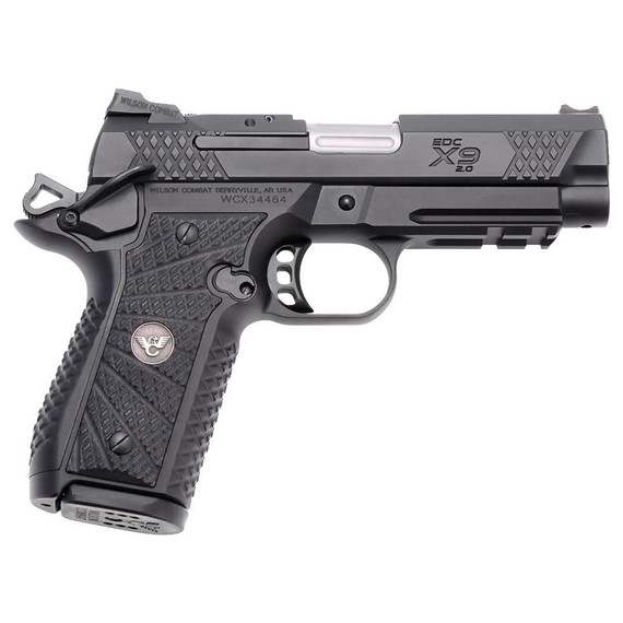 Wilson Combat EDC X9 2.0, 9MM, 4.00" Barrel, 10+1 Rds, Black 