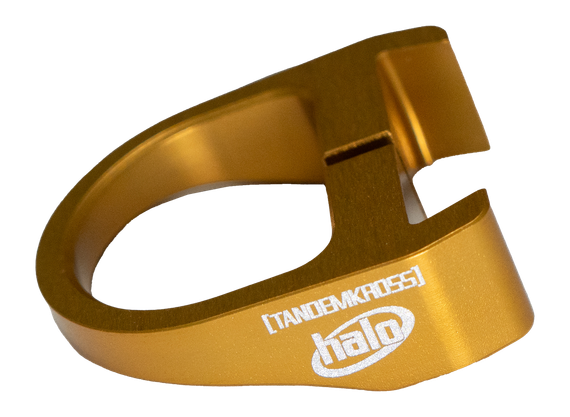 TANDEMKROSS Halo Charging Ring, Gold Finish 
