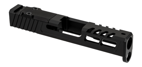 Zaffiri Precision ZPS.2 Slide for Glock 43/43X, RMSc Optic Cut, Black 