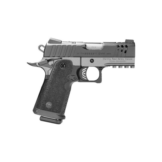 Girsan Witness 2311 CMX XXX, 9MM, 3.40" Bull Barrel, 16 RDs, Optic Ready, Two Tone Black & Tungsten Cerakote 