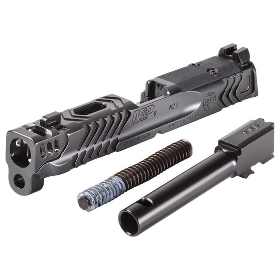 Smith & Wesson M&P9 M2.0 Carry Comp Slide Kit, Optic-Ready ClearSight Cut, Grey 