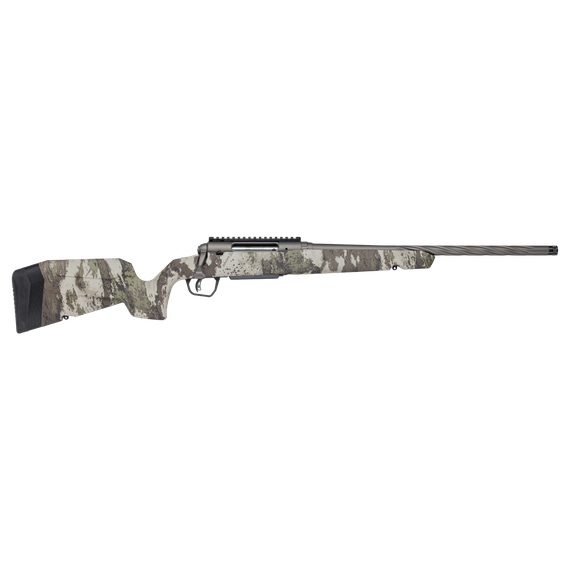 Savage Arms AXIS 2 PRO, 308 WIN, 20.00" Threaded Barrel, 4 Rds, Gun Metal Bronze/Camouflage 