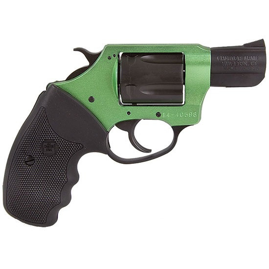 Charter Arms Shamrock Undercover Lite, .38 Special +P, 2.00" Barrel, 5 Rds, Green/Black 