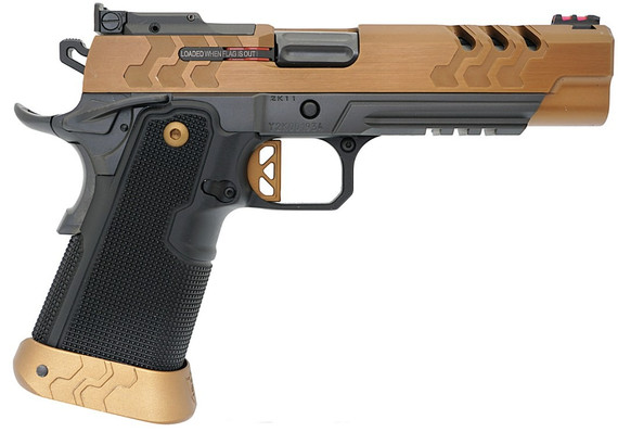Kimber 2K11 Target, 9MM, 5.00" Barrel, 10 Rds, Optic Ready, Brush Polish Coyote PVD 