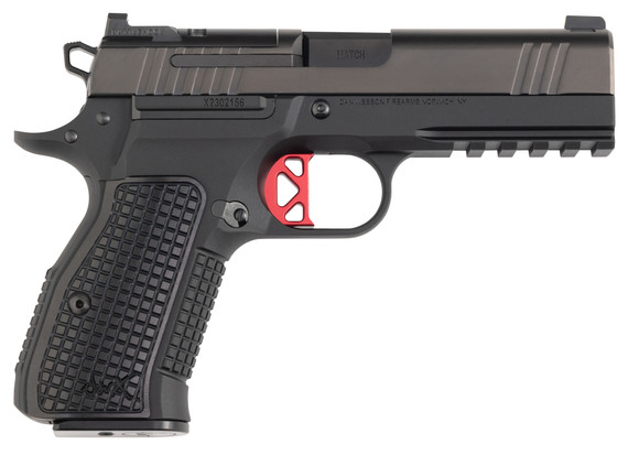 Dan Wesson DWX Compact, 9MM, 4.00" Barrel, 10 RDs, Black Anodized - 806703921136 
