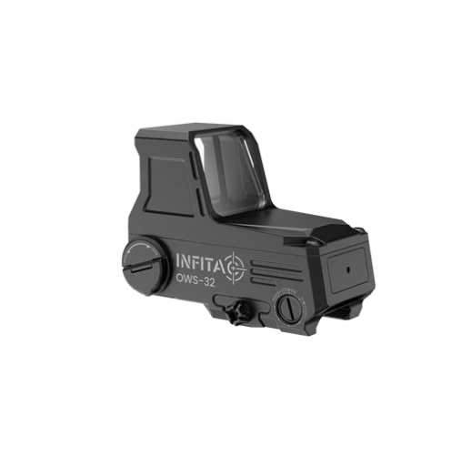 INFITAC OWS-32, Multi-Reticle Waveguide Sight, Black 
