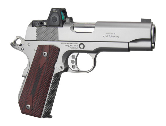 Ed Brown Kobra Carry w/ Trijicon RMRcc, 45 ACP, 4.25" Barrel, 7+1 Rds, Stainless Steel 